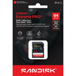 SDXC Extreme PRO 64GB (UHS-I, V30, U3, R200 MB/s / W90MB/s, 4K UHD) SDXC Extreme PRO 64GB (UHS-I, V30, U3, R200 MB/s / W90MB/s, 4K UHD)