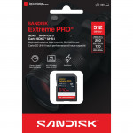 SDXC Extreme PRO 512GB (UHS-I, V30, U3, R250 MB/s / W170MB/s, 4K UHD) SDXC Extreme PRO 512GB (UHS-I, V30, U3, R250 MB/s / W170MB/s, 4K UHD)