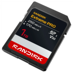 SDXC Extreme PRO 1TB (UHS-I, V30, U3, R250 MB/s / W170MB/s, 4K UHD)