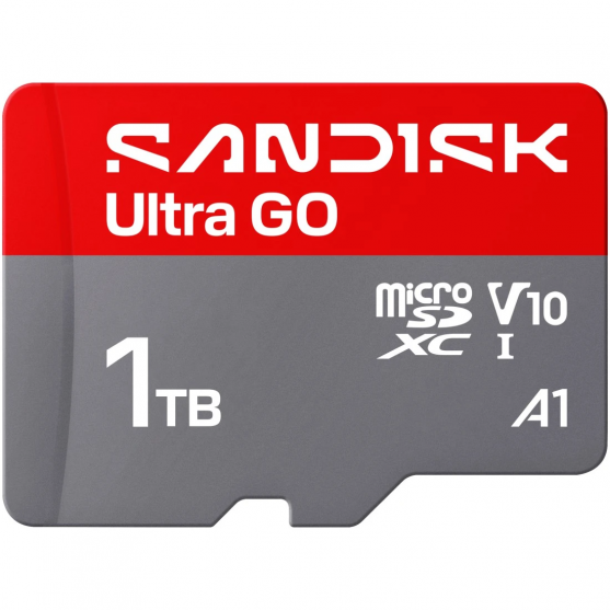 MicroSDXC Ultra GO 1TB (UHS-I, V10, U1, C10, A1, R190 MB/s, Full Video HD) MicroSDXC Ultra GO 1TB (UHS-I, V10, U1, C10, A1, R190 MB/s, Full Video HD)