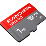 MicroSDXC Ultra GO 1TB (UHS-I, V10, U1, C10, A1, R190 MB/s, Full Video HD) MicroSDXC Ultra GO 1TB (UHS-I, V10, U1, C10, A1, R190 MB/s, Full Video HD)