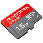 MicroSDXC Ultra GO 1,5TB (UHS-I, V10, U1, C10, A1, R190 MB/s, Full Video HD MicroSDXC Ultra GO 1,5TB (UHS-I, V10, U1, C10, A1, R190 MB/s, Full Video HD