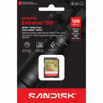 SDXC Extreme GO 128GB (UHS-1, R 230MB/s / W110MB/s, 4K)