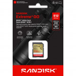 SDXC Extreme GO 512GB (UHS-1, R 230MB/s / W150MB/s, 4K)