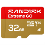MicroSDHC Extreme GO 32GB (UHS-I, R100MB/s / W60MB/s, 5K)