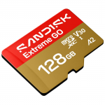 MicroSDXC Extreme GO 128GB (UHS-I, R240MB/s / W120MB/s, 5K) MicroSDXC Extreme GO 128GB (UHS-I, R240MB/s / W120MB/s, 5K)