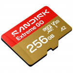 MicroSDXC Extreme GO 256GB (UHS-I, R240MB/s / W160MB/s, 5K)