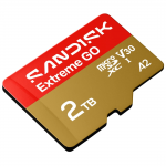 MicroSDXC Extreme GO 2TB (UHS-I, R240MB/s / W160MB/s, 5K) MicroSDXC Extreme GO 2TB (UHS-I, R240MB/s / W160MB/s, 5K)