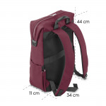 Ultimate, ruksak na notebook do 16,2 (41 cm), červený