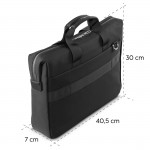 Ultimate, taška na notebook, pre uhlopriečku 34-36 cm (13,3-14,1), čierna Ultimate, taška na notebook, pre uhlopriečku 34-36 cm (13,3-14,1), čierna