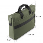 Ultimate, taška na notebook, pre uhlopriečku 34-36 cm (13,3-14,1), zelená Ultimate, taška na notebook, pre uhlopriečku 34-36 cm (13,3-14,1), zelená
