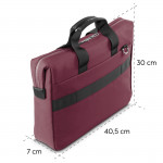 Ultimate, taška na notebook, pre uhlopriečku 34-36 cm (13,3-14,1), červená Ultimate, taška na notebook, pre uhlopriečku 34-36 cm (13,3-14,1), červená