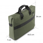 Ultimate, taška na notebook, pre uhlopriečku 40-41 cm (15,6-16,2), zelená