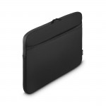 Neoprénový obal na notebook s vreckom, 14,1–15,6, čierny