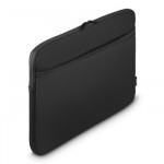 Neoprénový obal na notebook s vreckom, 14,1–15,6, čierny