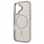 Hybrid Case Cover for Apple iPhone 16, sand