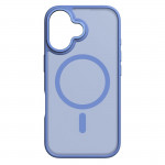 Hybrid Case Cover for Apple iPhone 16, blue