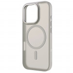 Hybrid Case Cover for Apple iPhone 16 Pro, sand