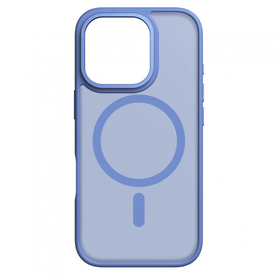Hybrid Case Cover for Apple iPhone 16 Pro, blue