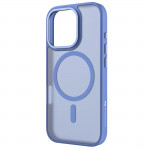 Hybrid Case Cover for Apple iPhone 16 Pro, blue