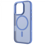 Hybrid Case Cover for Apple iPhone 16 Pro, blue