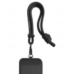 Universal Wrist Band Lanyard for Smartphones, black