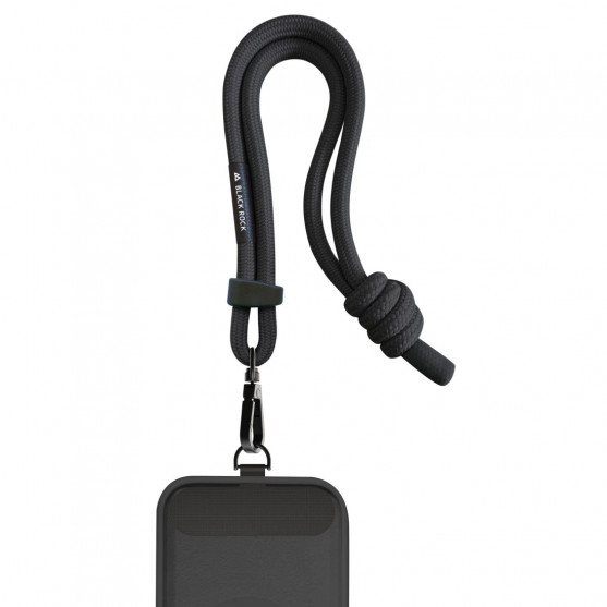 Universal Wrist Band Lanyard for Smartphones, black