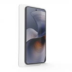 Ochranné sklo Clear Protect pre Motorola Moto G56 5G, pomoc montáže