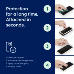 Ochranné sklo Extreme Protect pre Apple iPhone 17 Pro, pomoc montáže