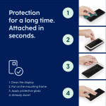 Ochranné sklo Extreme Protect pre Apple iPhone 17 Pro, pomoc montáže