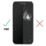 Ochranné sklo Super Hybrid pre Apple iPhone 17, pomoc montáže