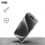 Ochranné sklo Super Hybrid pre Apple iPhone 17 Pro, pomoc montáže Ochranné sklo Super Hybrid pre Apple iPhone 17 Pro, pomoc montáže