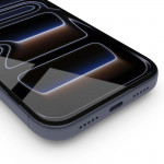 Ochranné sklo Super Hybrid pre Apple iPhone 17 Pro, pomoc montáže Ochranné sklo Super Hybrid pre Apple iPhone 17 Pro, pomoc montáže
