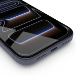 Ochranné sklo Super Hybrid pre Apple iPhone 17 Pro, pomoc montáže