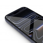 Ochranné sklo Super Hybrid pre Apple iPhone 17 Pro, pomoc montáže Ochranné sklo Super Hybrid pre Apple iPhone 17 Pro, pomoc montáže