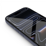 Ochranné sklo Super Hybrid pre Apple iPhone 17 Pro, pomoc montáže