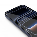 Ochranné sklo Super Hybrid pre Apple iPhone 17 Pro Max, pomoc montáže Ochranné sklo Super Hybrid pre Apple iPhone 17 Pro Max, pomoc montáže