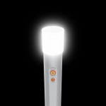 LED baterka FL350-C, nabíjateľná, hliníková, 4 režimy + SOS