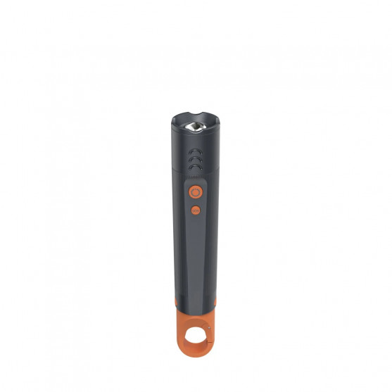 LED baterka FLX350, batérie, nárazuvzdorná, hliník, 4 režimy + SOS, zoom