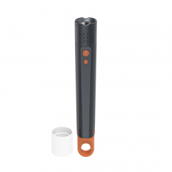LED baterka FLX1000, batérie, nárazuvzdorná, hliník, 4 režimy + SOS, zoom