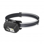 LED čelovka HL500-C s batériou, čelová lampa na behanie, prácu, 4 režimy