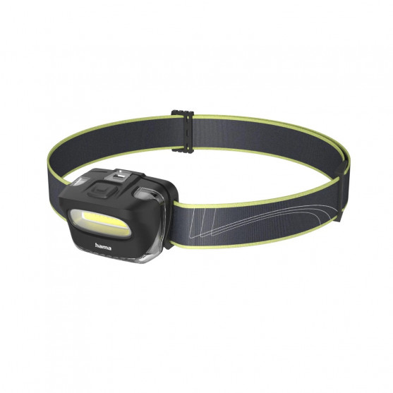 LED čelovka HL110, batérie, COB, čelovka na beh, šport, 2 režimy