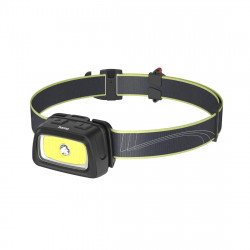 LED čelovka HL350, COB, batérie, výstražné svetlo, píšťalka