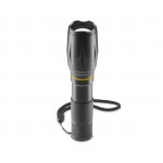 LED baterka W200, batérie, zoom, COB, hliník, 3 režimy