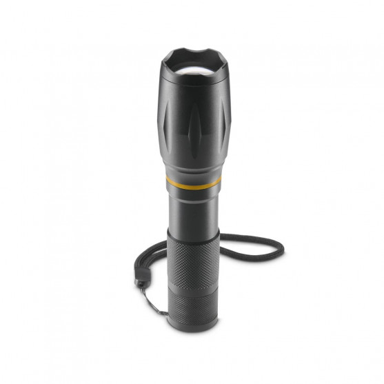 LED baterka W200, batérie, zoom, COB, hliník, 3 režimy