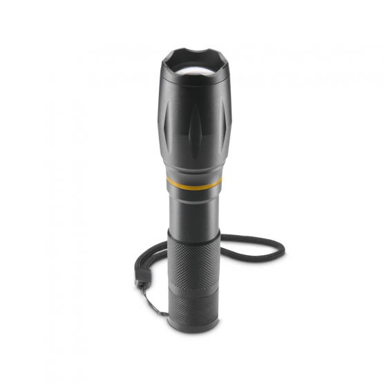 LED baterka W200, batérie, zoom, COB, hliník, 3 režimy