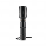 LED baterka W200, batérie, zoom, COB, hliník, 3 režimy