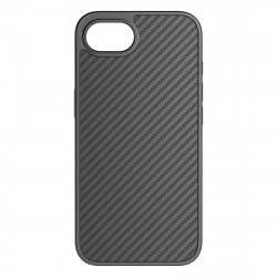 Robust Carbon Cover for Apple iPhone 16e/17e, black