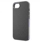 Robust Carbon Cover for Apple iPhone 16e/17e, black