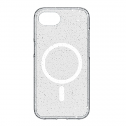 Mag Glitter Case Cover for Apple iPhone 16e/17e, transparent